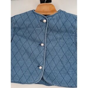 Women's Quilted Denim Jacket Kate Spade New York x Target‎ Size XS